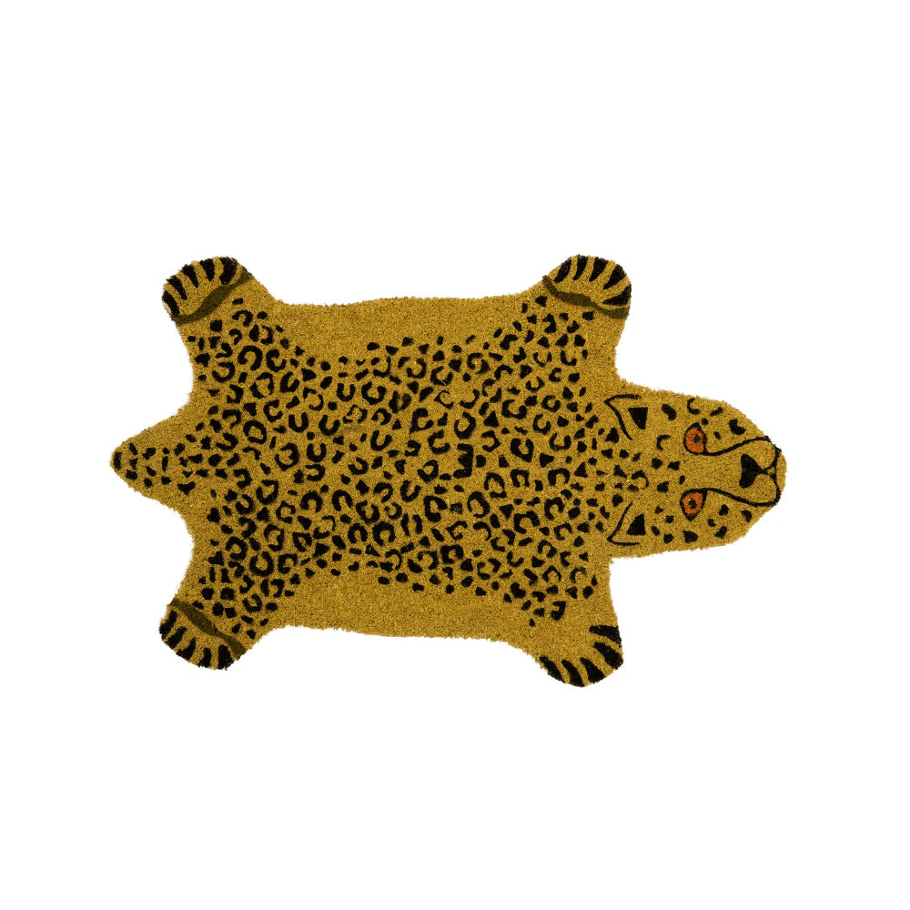 Yellow Cheetah - Paillasson