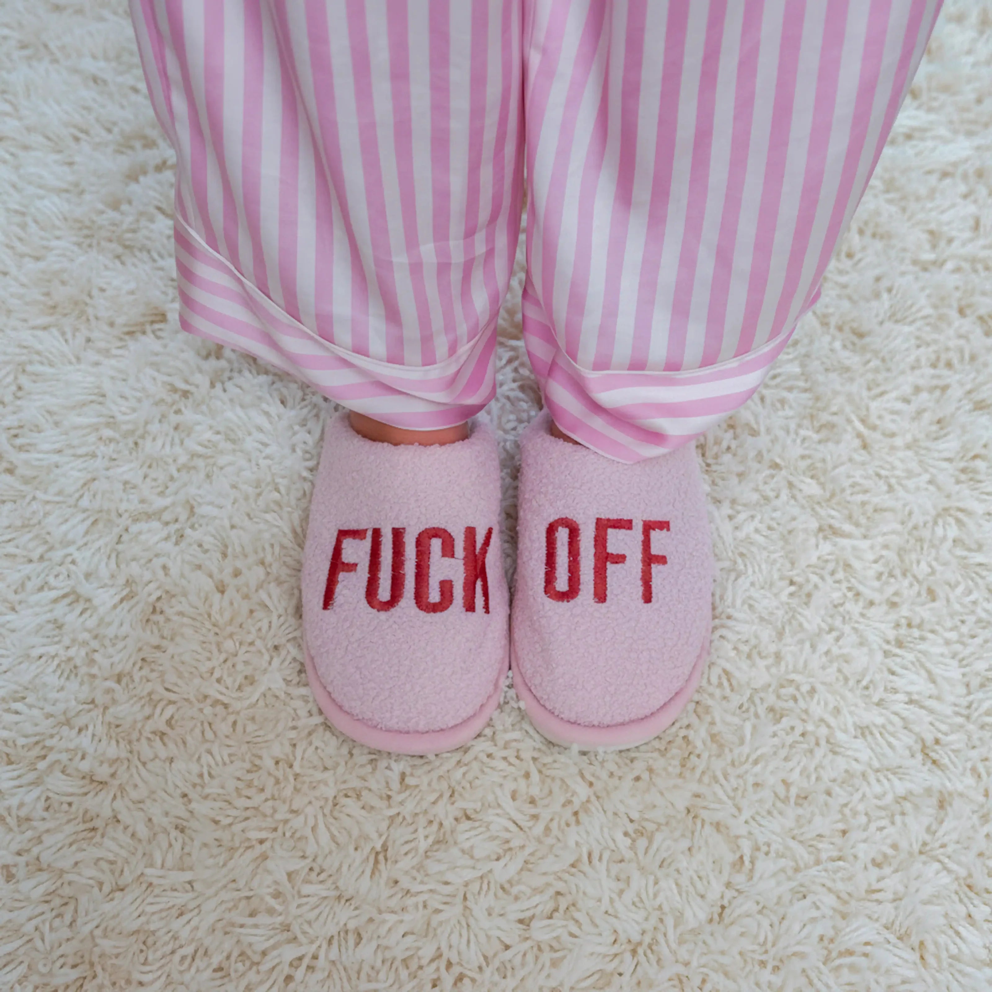 Fuck Off - Pantoufle