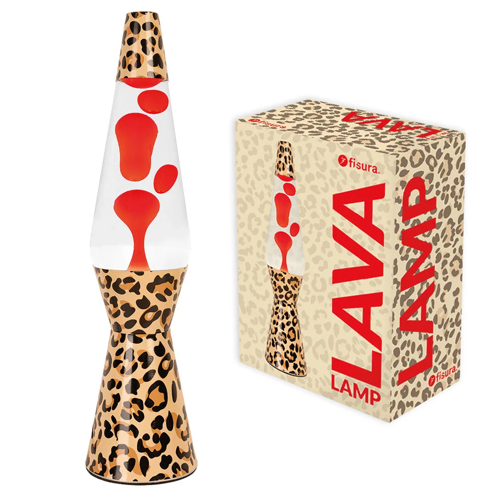 Bullet Red/Cheetah - Lampe lave