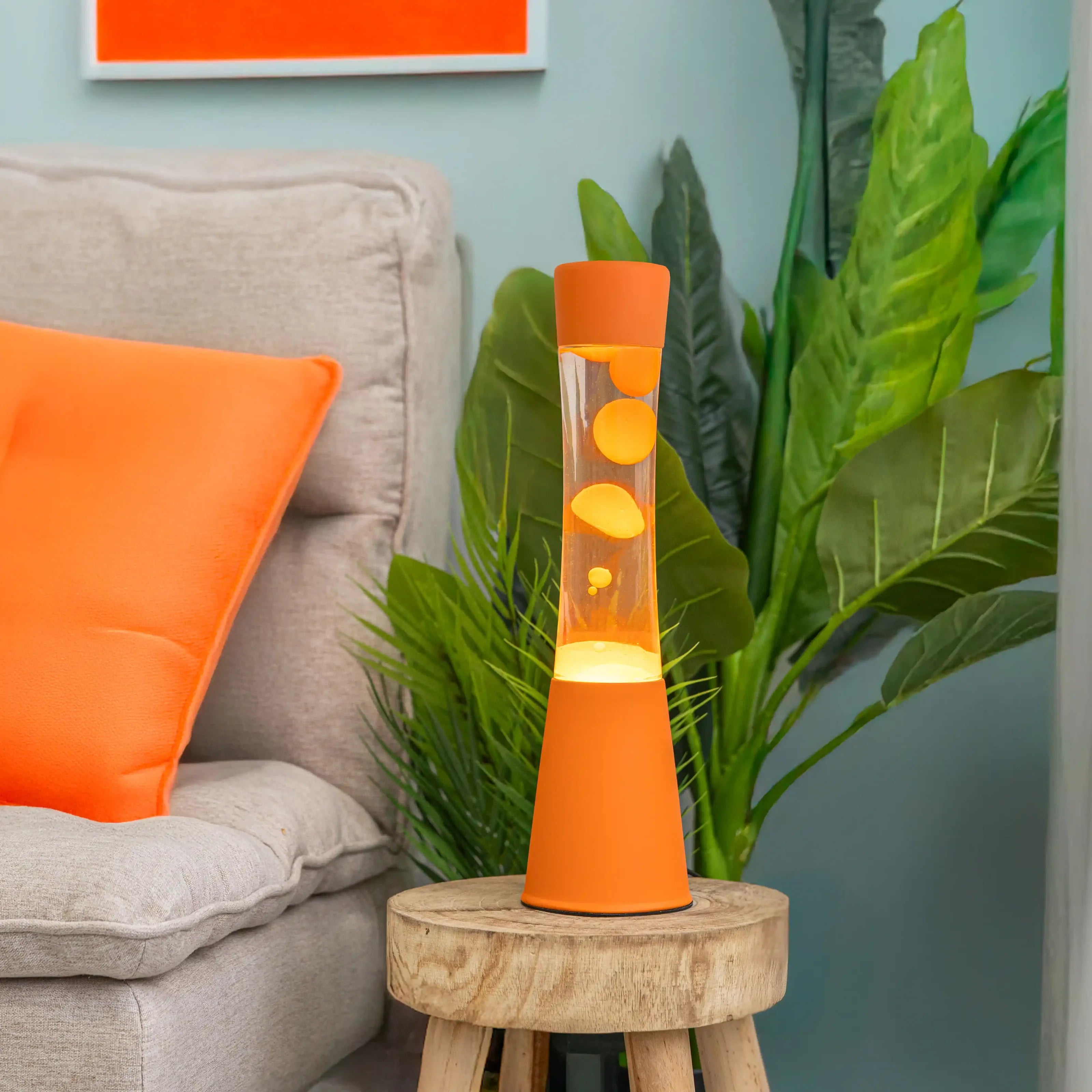 Tower Monochromatic Orange - Lampe lave