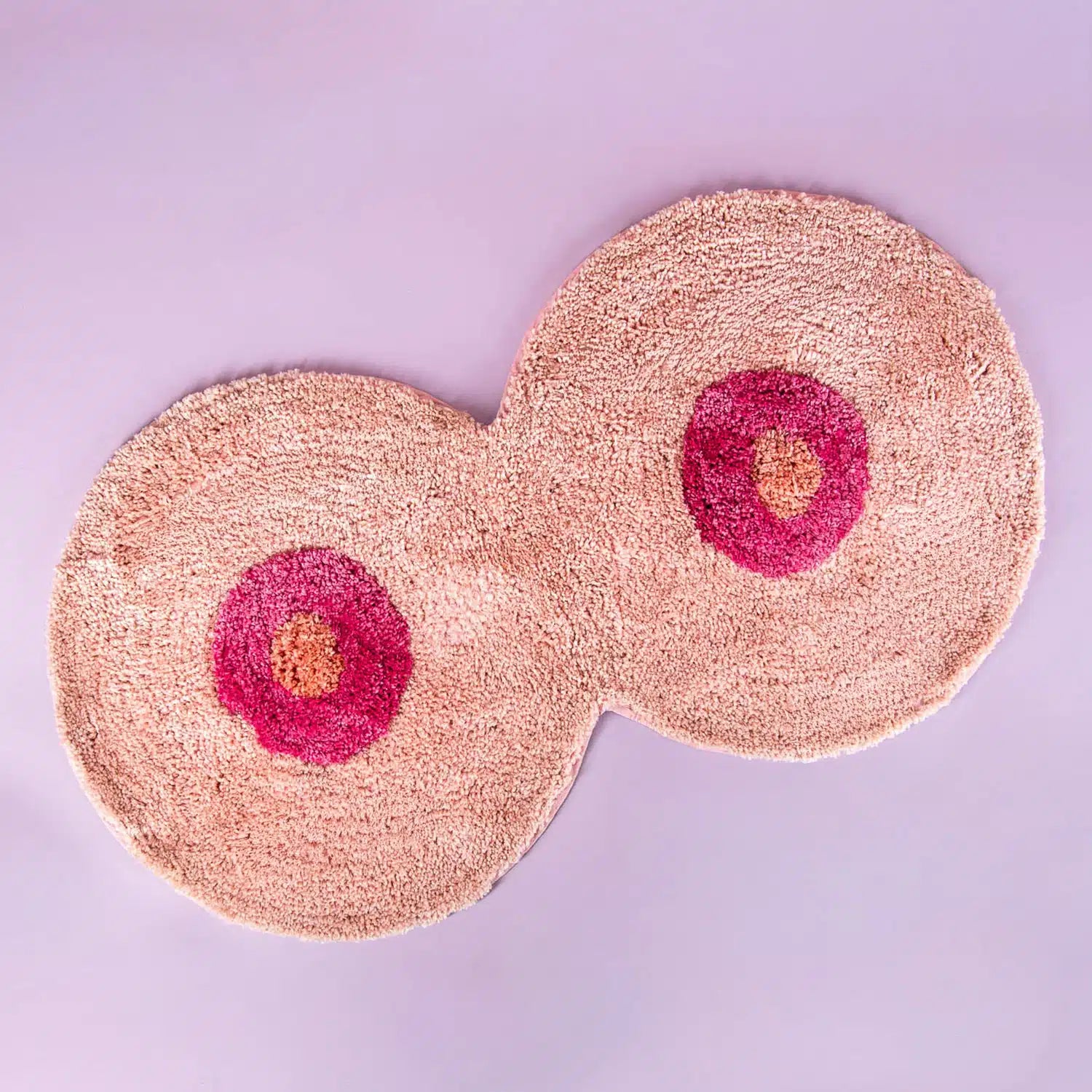Pink Boob Rug - Tapis de bain/descente de lit