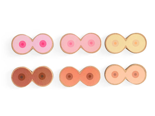 Boob Domino Game – Jeu de dominos artistique (28 pièces) Bitten 