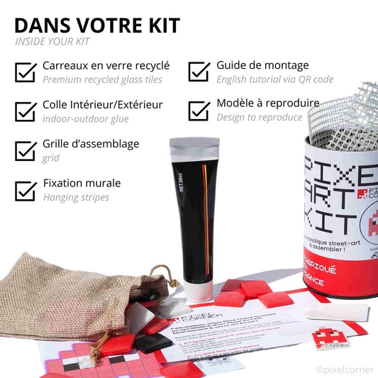 Gloomie - Art kit mosaïque Pixel Corner 