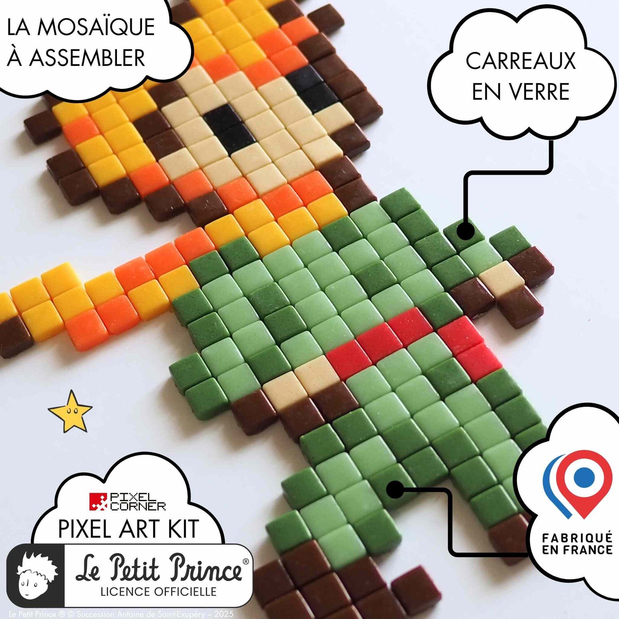 Le Petit Prince® - Art kit mosaïque Pixel Corner 