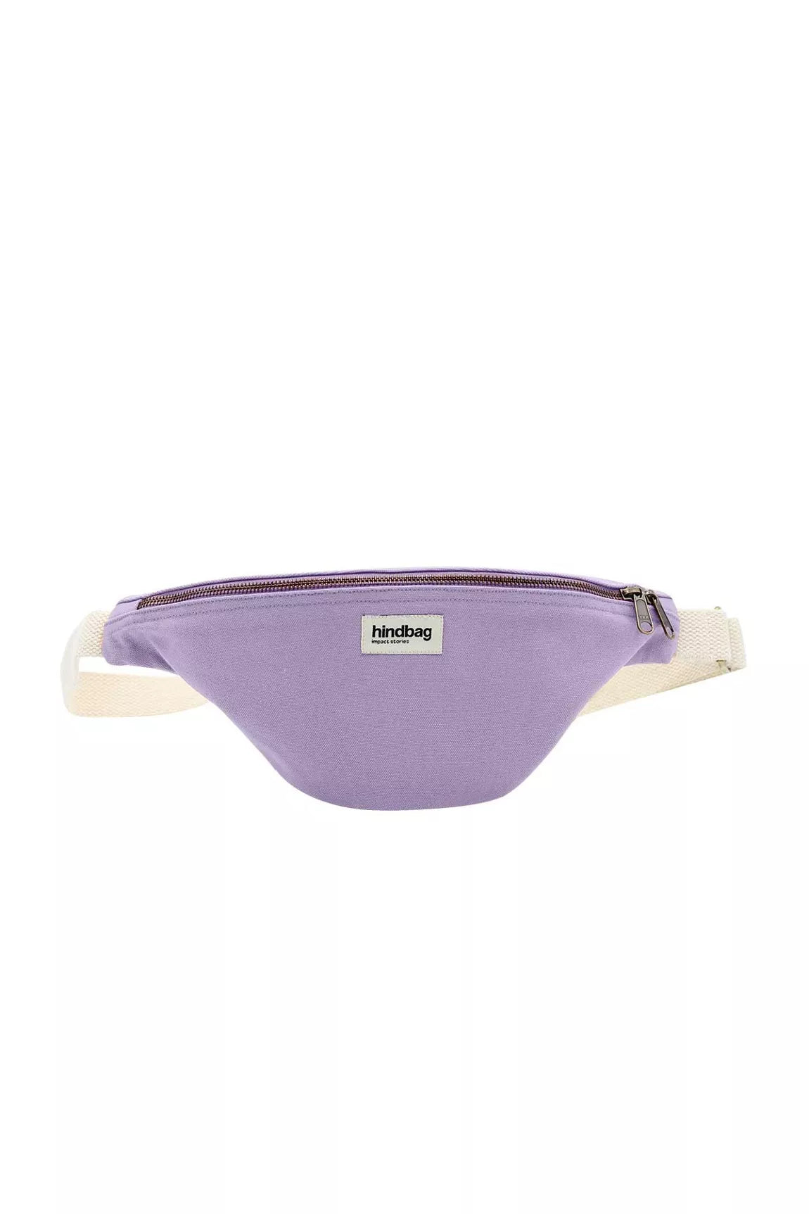 Olivia - Sac banane en coton Hindbag Lilas 