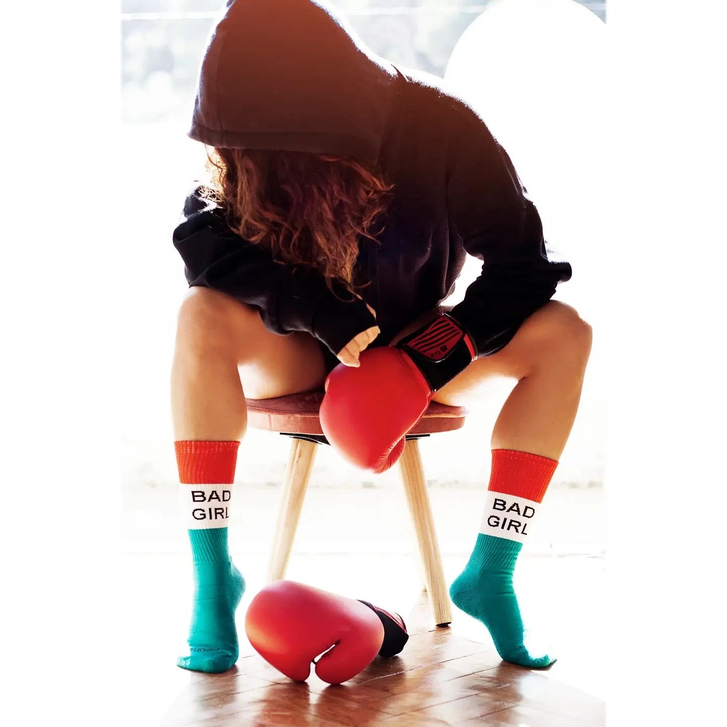 Pegada - Chaussettes de sport Pegada Socks Bad Girl 