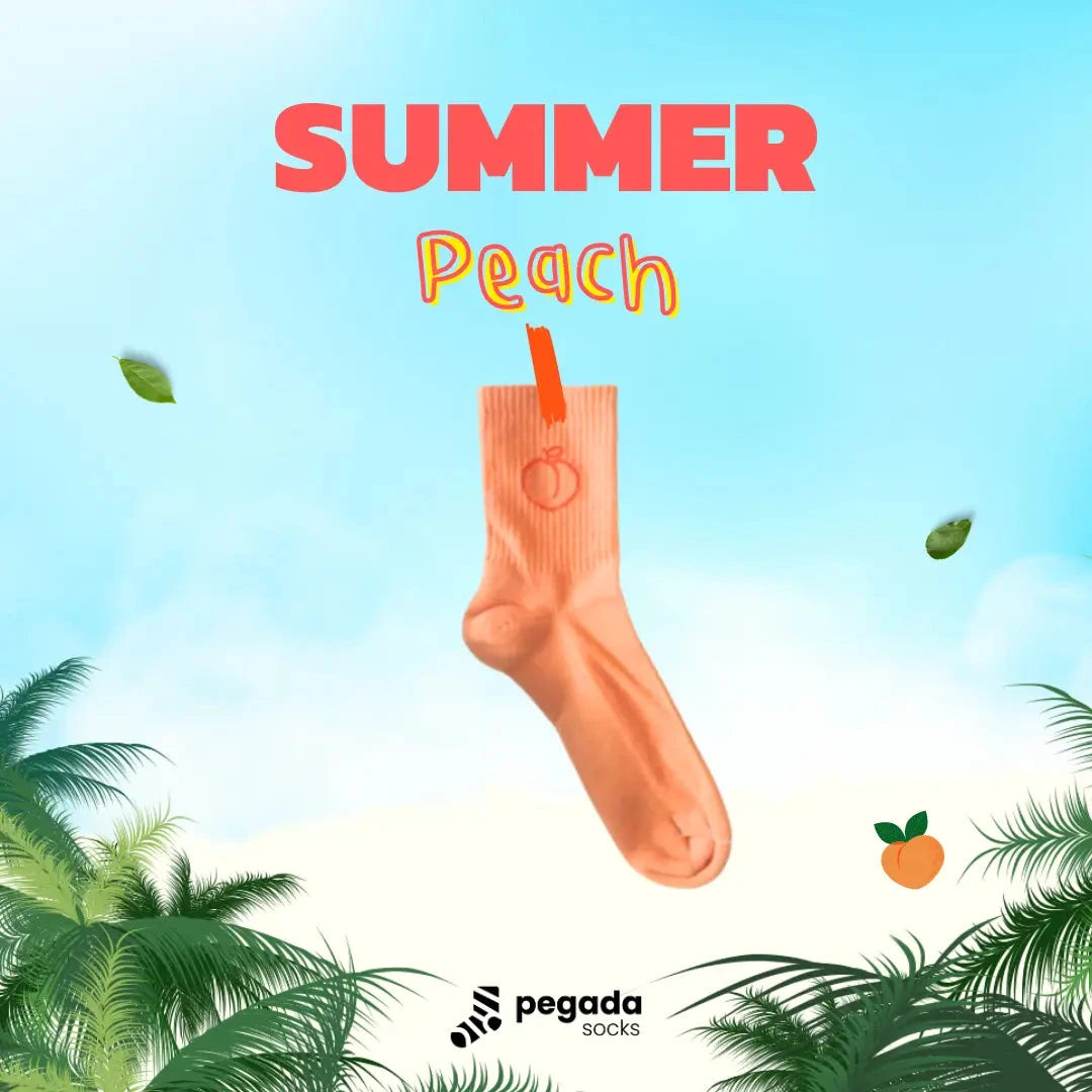 Pegada - Chaussettes de sport Pegada Socks Peach 