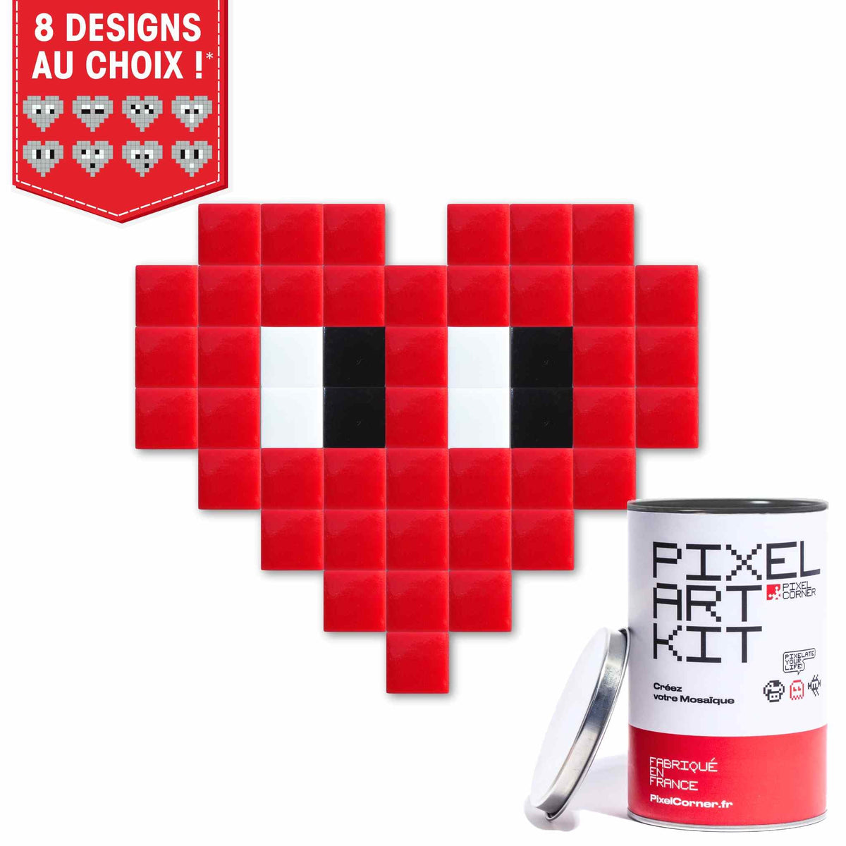 Coeur - Art kit mosaïque
