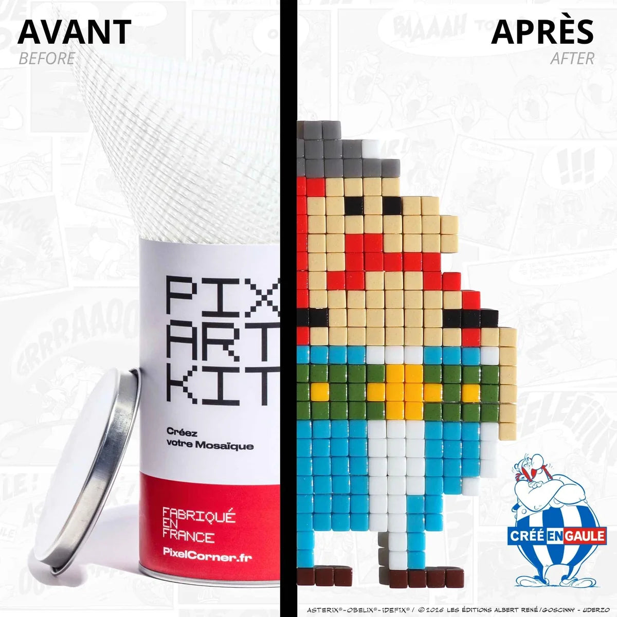 Obélix® - Art kit mosaïque