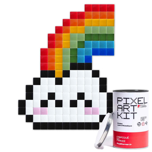 Rainbow Cloud - Art kit mosaïque Pixel Corner 