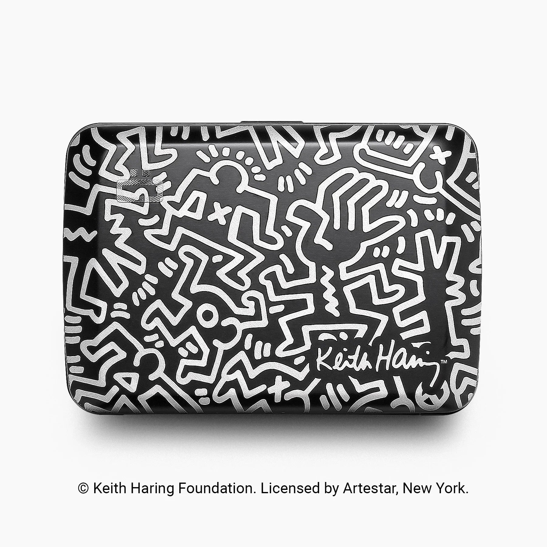 Smart Case - Porte-cartes Ögon Keith Haring White Medium V2 