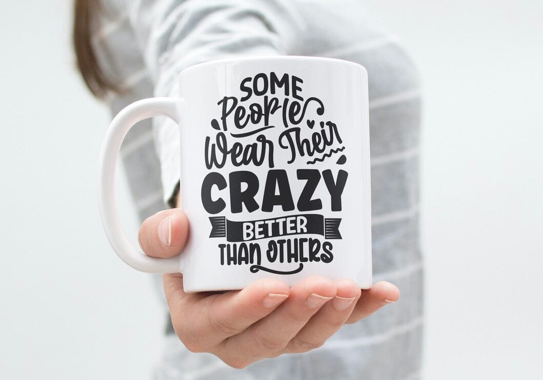 Some people wear... - Mug en céramique 330ml Mugs Be Color 