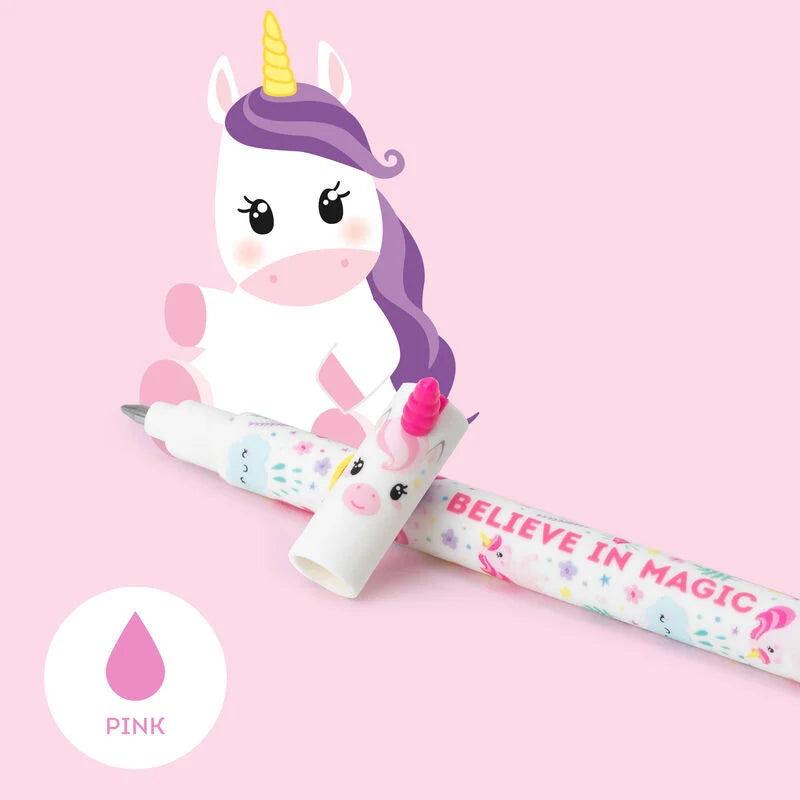 Animal pen - Stylo à encre gel effaçable Legami Unicorn 2 