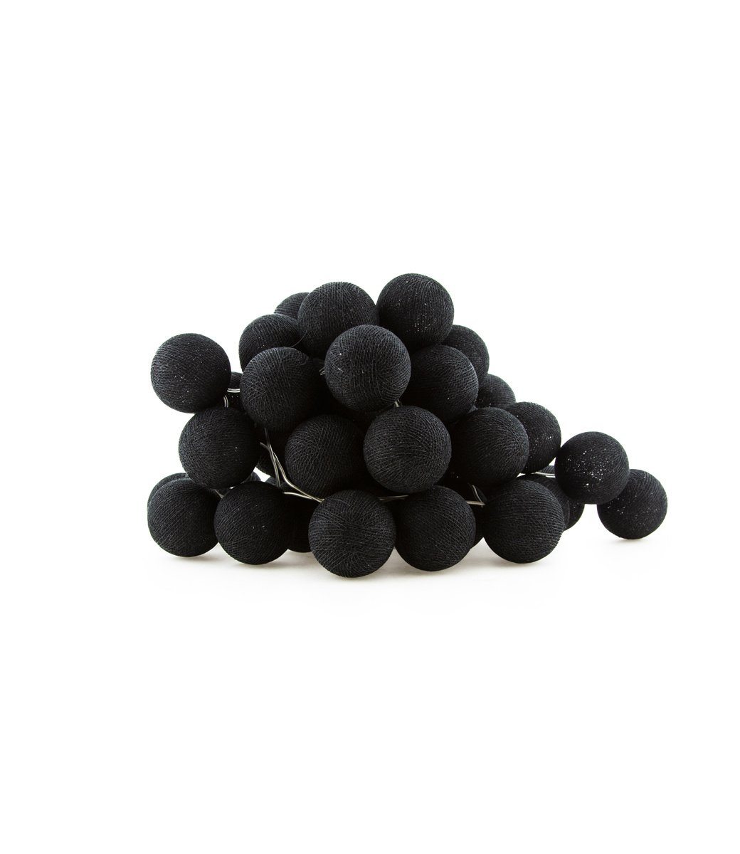 Black - Guirlande lumineuse Guirlandes et cordons lumineux Cotton Ball Lights 