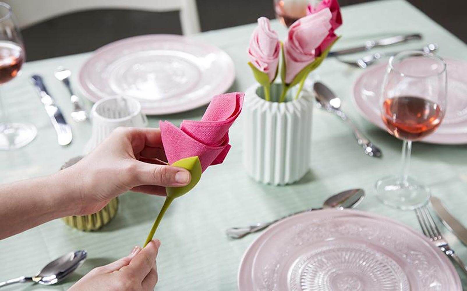 Bloom - Porte-serviettes 4 pcs Peleg Design 