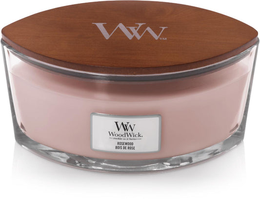 Bois de rose - Bougie Ellipse WoodWick 