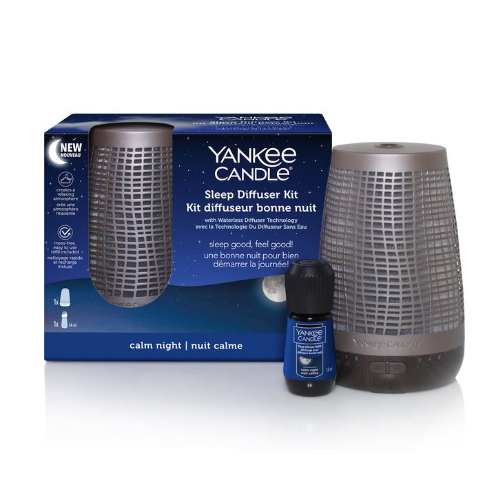 Bonne nuit - Diffuseur + recharge Nuit Calme Yankee Candle 