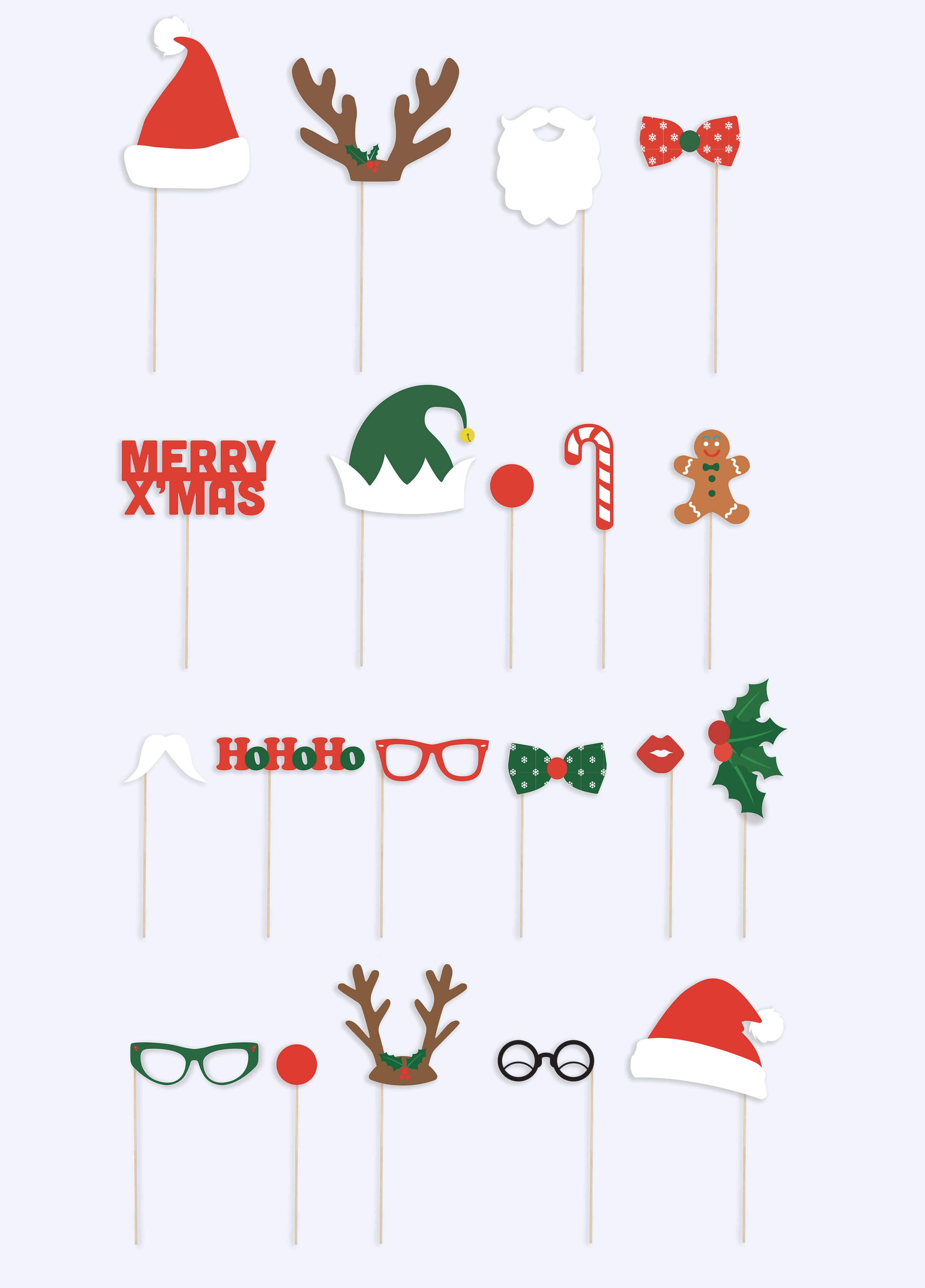 Christmas Photobooth - Accessoires photo DOIY 