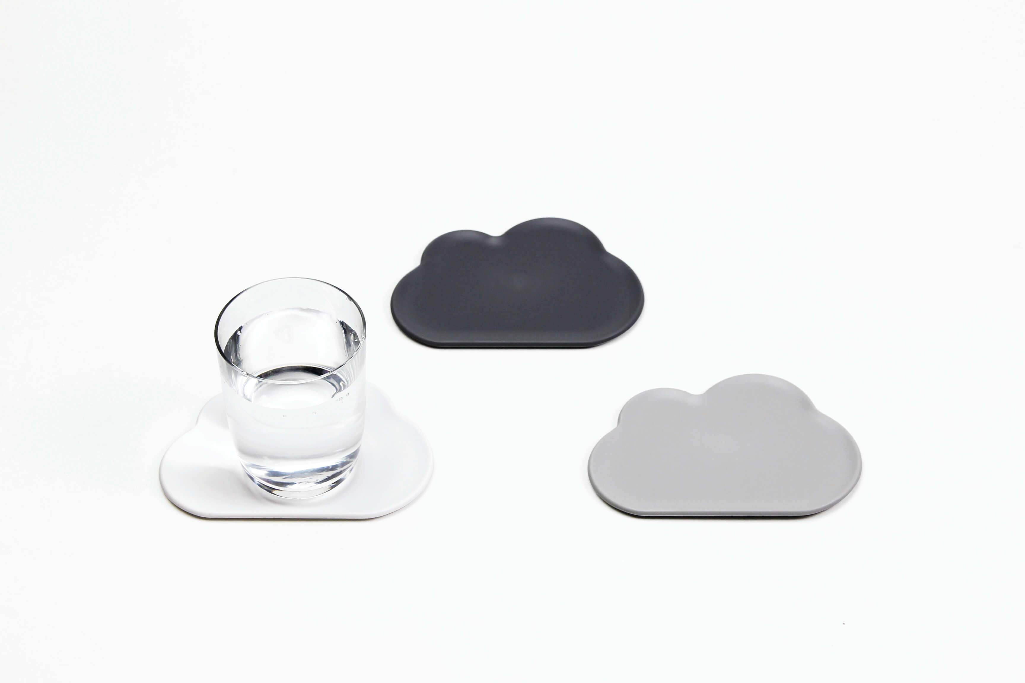 Cloud Coasters - Sous verres 6 pcs Qualy 