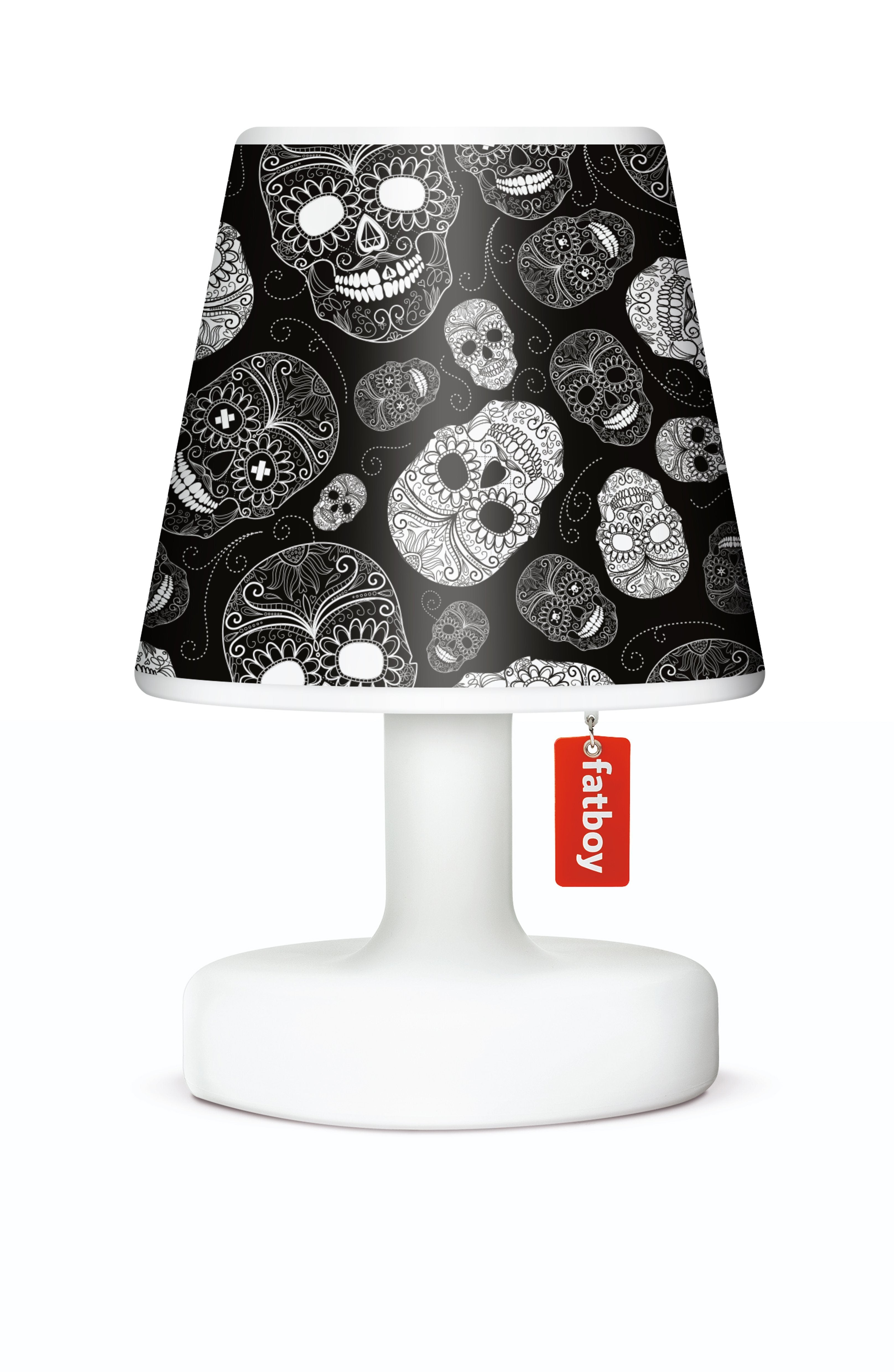Cooper Cappie - Abat-jour Fatboy Skull Black 
