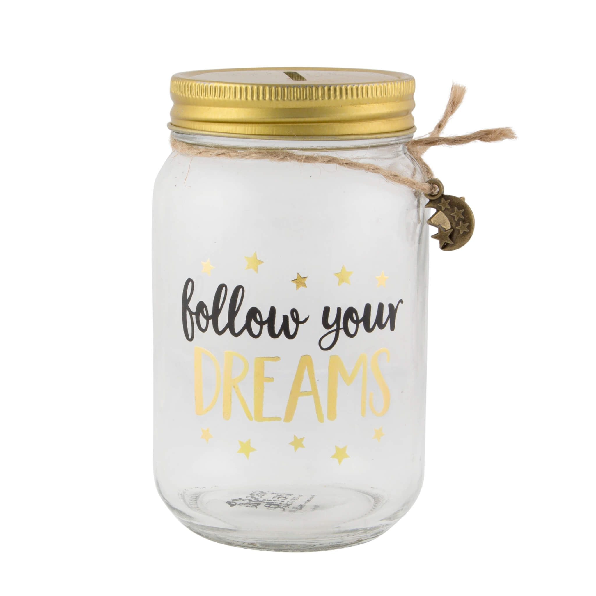 Follow your dreams - Tirelire Sass & Belle 