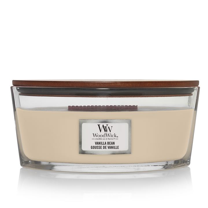 Gousse de Vanille - Bougie Ellipse WoodWick 