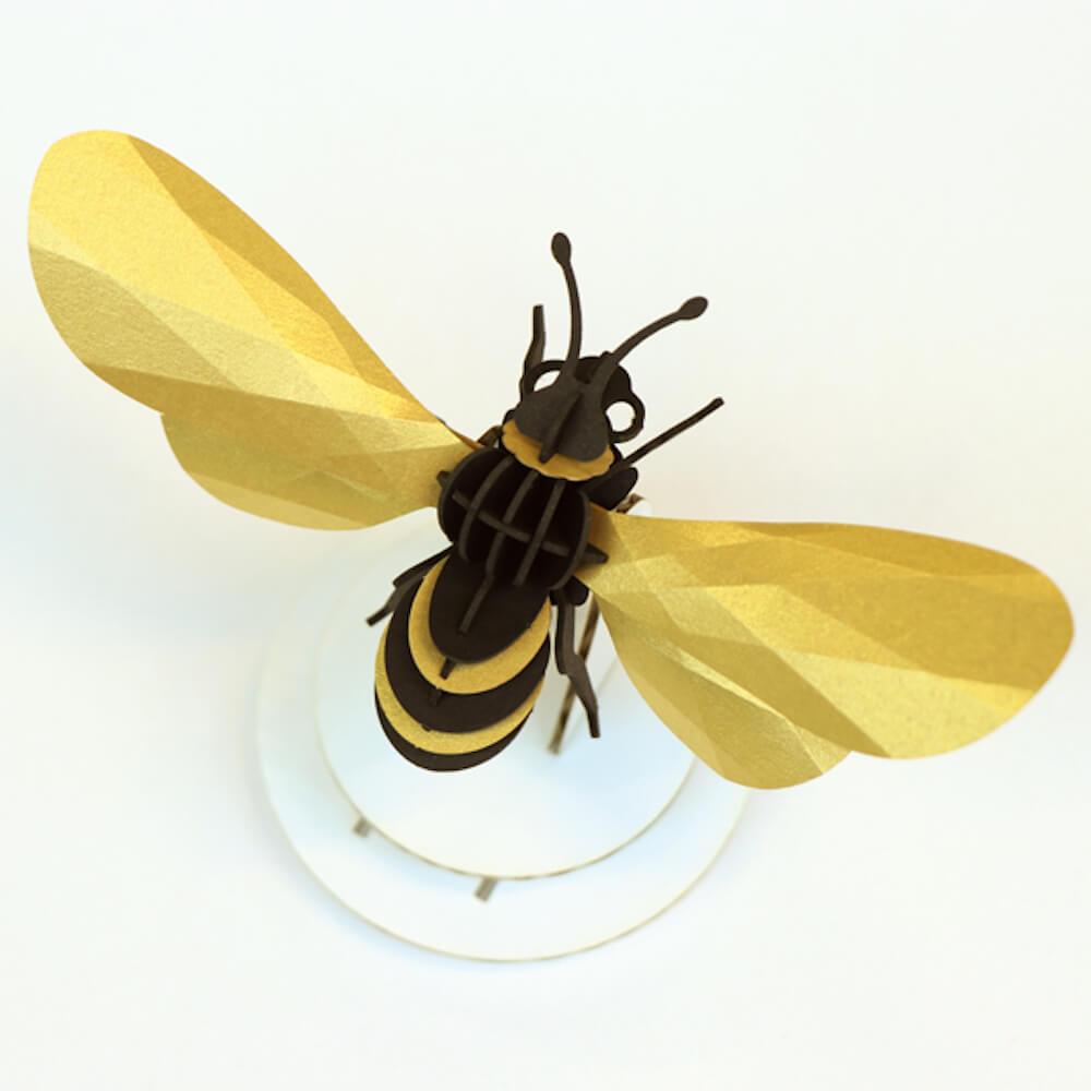 Honey Bee - Kit insecte en carton Assembli 