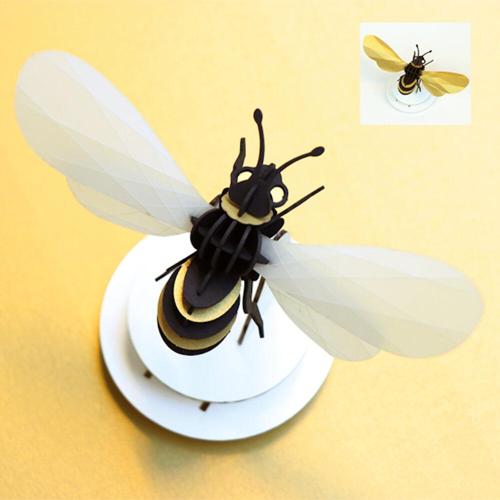 Honey Bee - Kit insecte en carton Assembli 