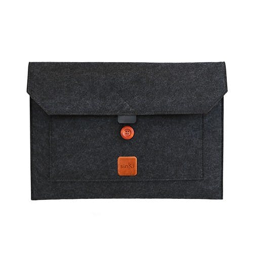 La Sleeve - Pochette Eco-Friendly pour ordinateur Sinki Grey 