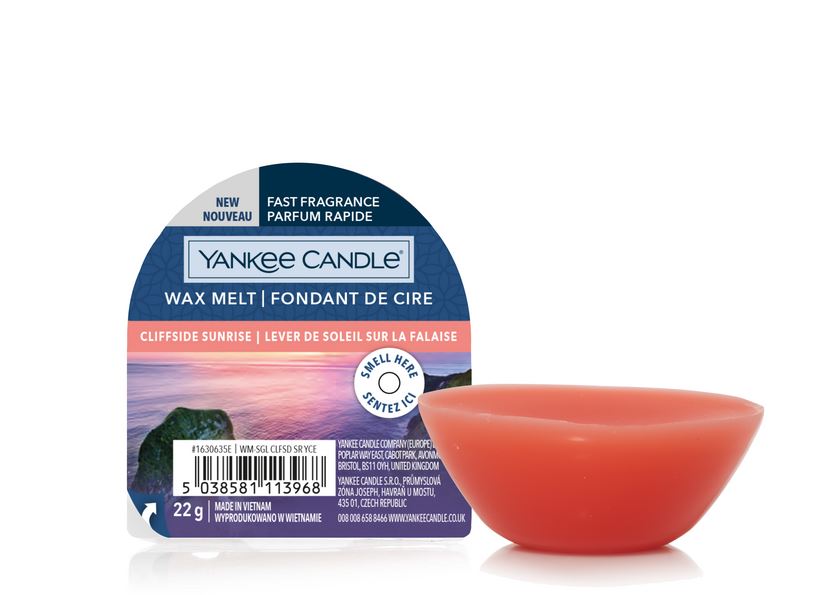 Lever de soleil sur la falaise - Fondant de cire Yankee Candle 