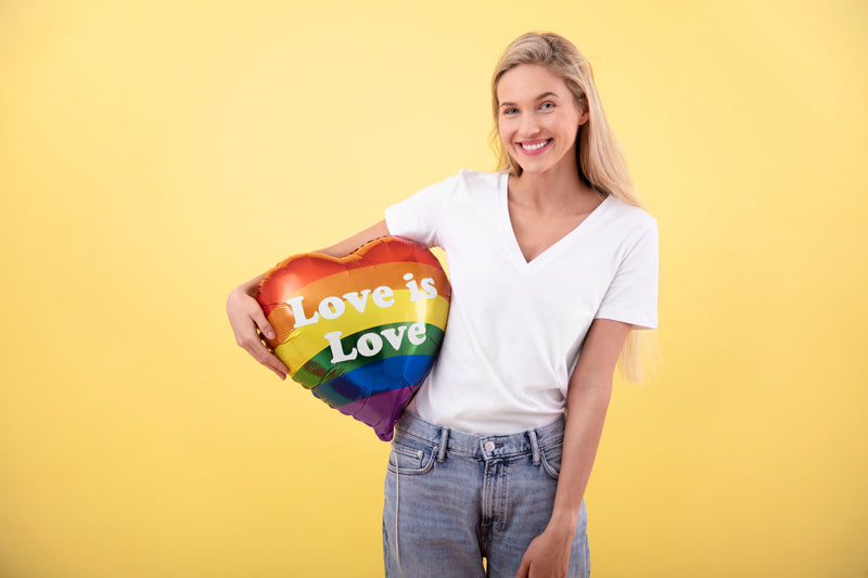 Love is Love - Ballon en mylar 35cm PartyDeco 