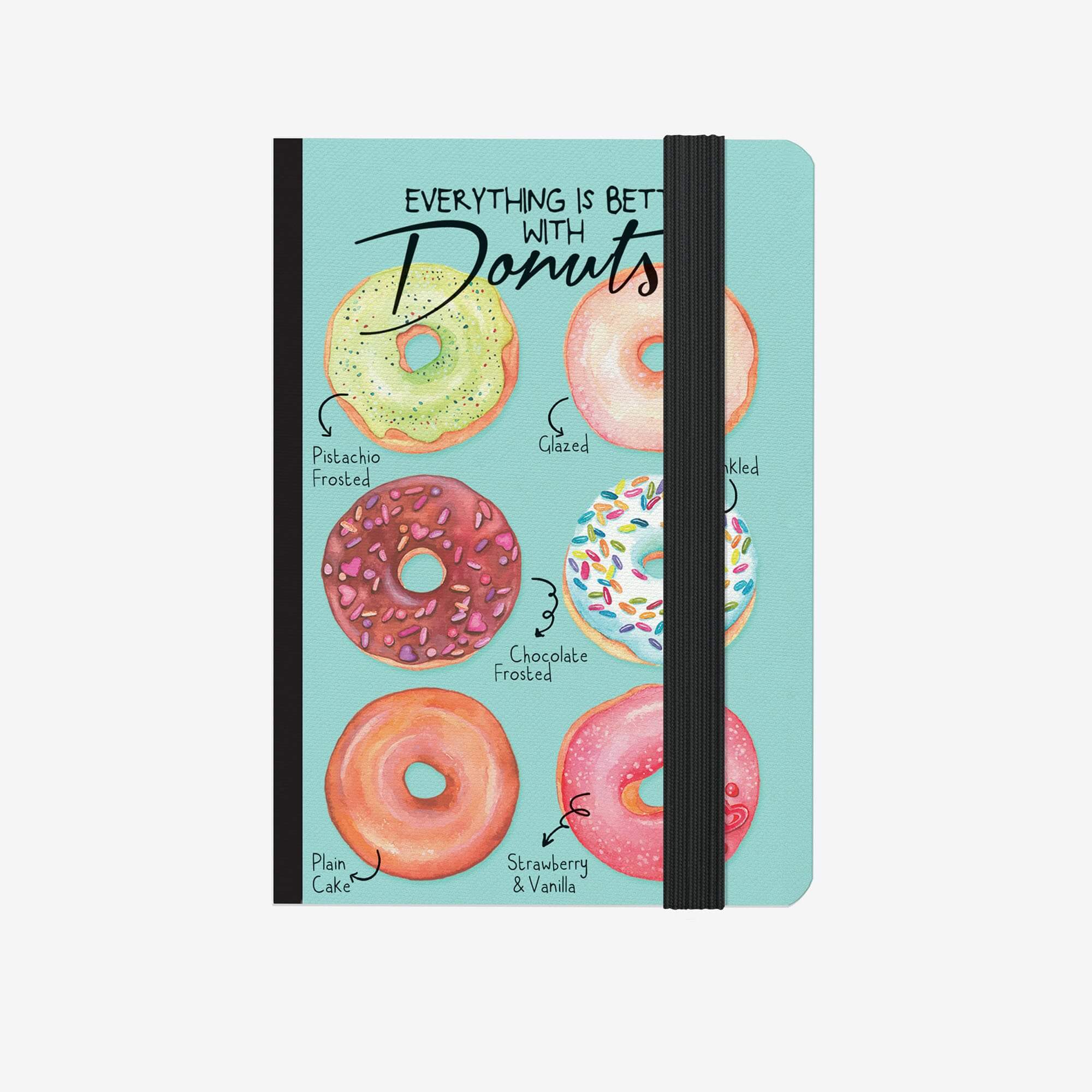 Notebook S Six Donuts - Carnet 168 pages Legami 