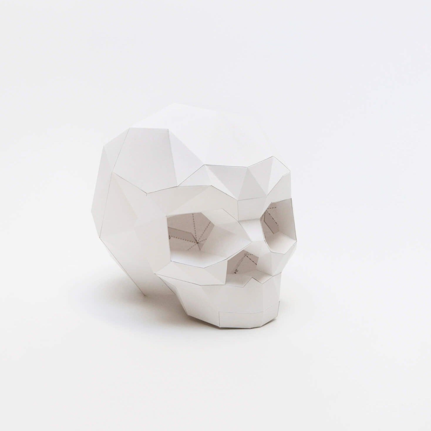 Paper Sapiens - Statue en papier Assembli Bright White 