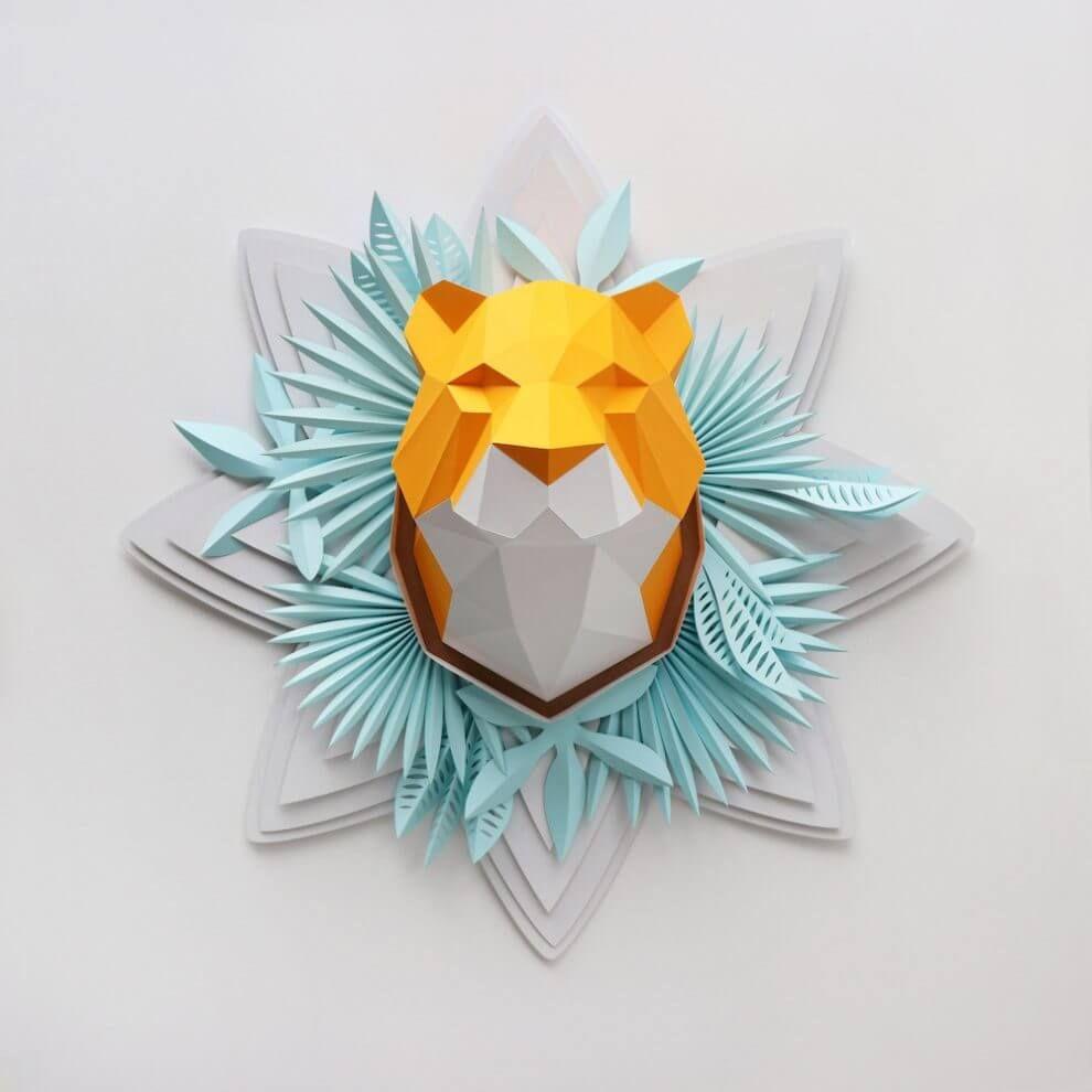 Paper Tiger - Trophée en papier Assembli 