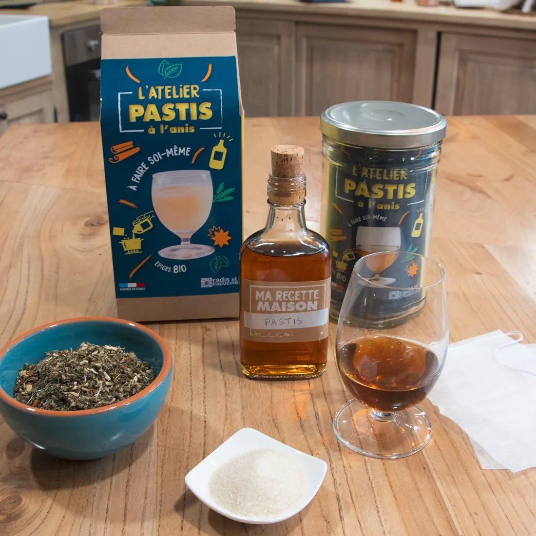 Pastis aux épices - Kit atelier cuisine Radis et Capucine 