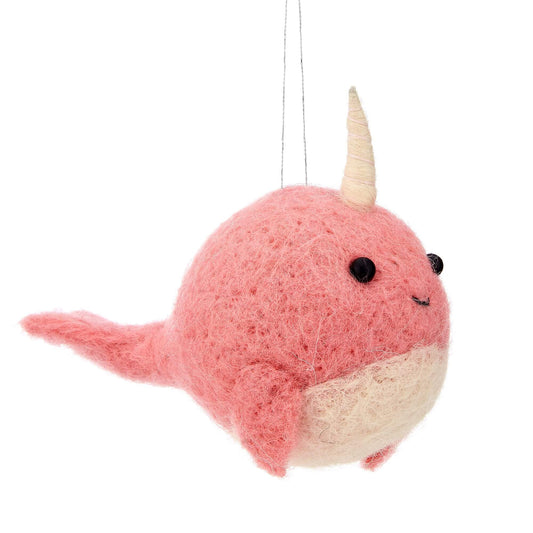 Pink Narwhal - Décoration de Noël Sass & Belle 