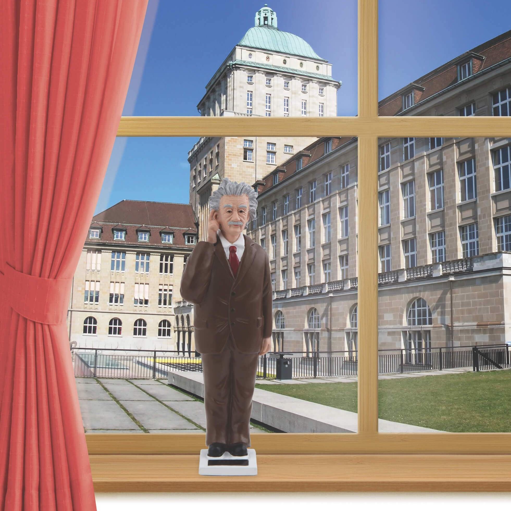 Solar Einstein - Figurine solaire Kikkerland 
