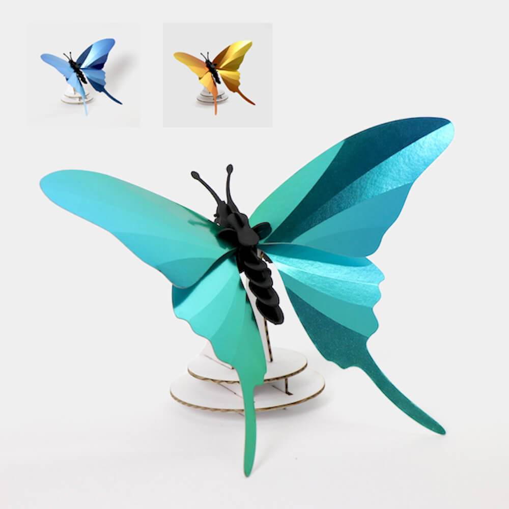 Swordtail Butterfly - Kit insecte en carton Assembli 