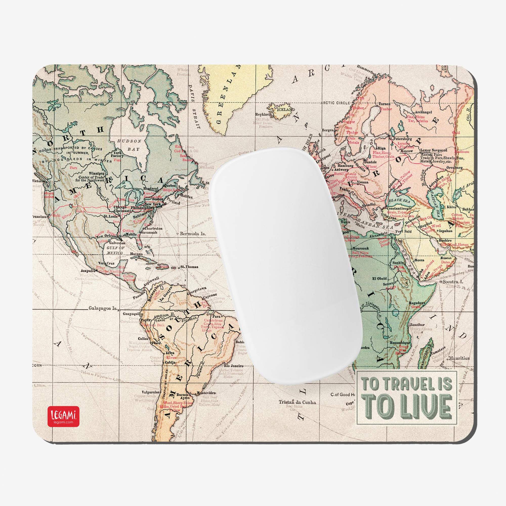 Travel - Tapis de souris Legami 