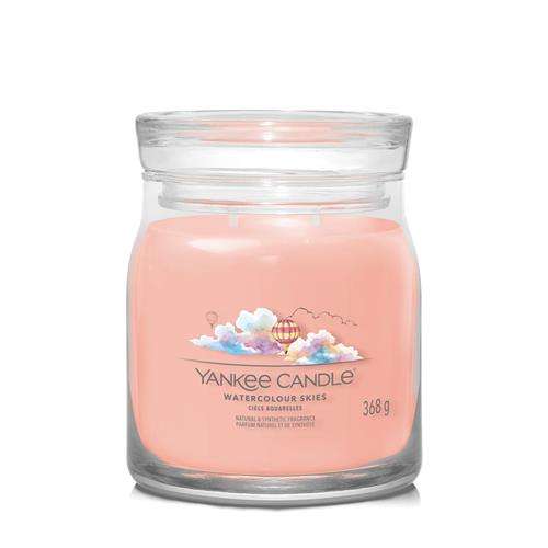 Watercolour Skies - Ciels aquarelles Yankee Candle Moyenne Jarre 